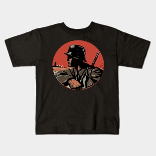 Der WWI Soldat Kids T-Shirt